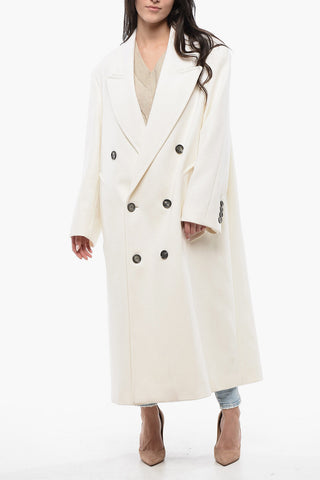 Cappotto Doppiopetto con Rever a Lancia