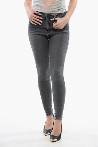 Jeans Skinny Fit 1984 SLANDY a Vita Alta 10cm L32