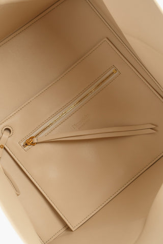 Solid Color Faux Leather THE ORIGAMI Tote Bag
