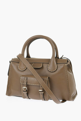 Borsa Tote In Pelle con Tracolla Removibile