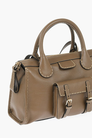 Borsa Tote In Pelle con Tracolla Removibile