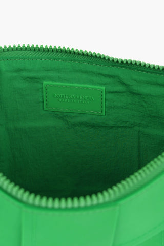 Pochette CASSETTE in Tinta Unita con Motivo Intrecciato