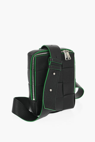 Borsa a Tracolla CASSETTE in Pelle Intrecciata