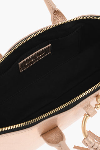 SEE BY Metallic Textured Mini Bag with Charm