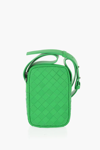 Braided Leather Crossbody Bag