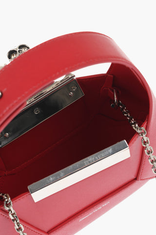 Leather JEWELLED MINI Bag with Removable Chain Shoulder Strap