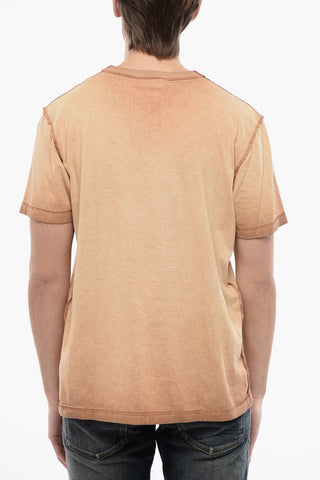 RED TAG T-shirt Girocollo T-DIEGOR-L2 Effetto Acid Wash