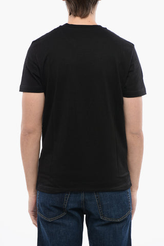 T-Shirt mit Rundhalsausschnitt T-DIEGOR NEW INDUSTRIES aus Baumwolle mit Relief-Logo