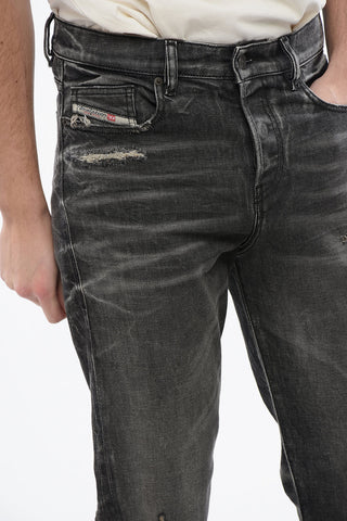 Regular Fit Jeans 2020 D-VIKER Vintage-Effekt 19cm L32