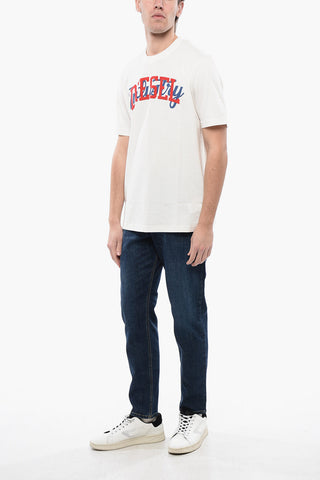 RED TAG Cotton Crew-neck T-JUST-N10 T-shirt With Velvet Logo