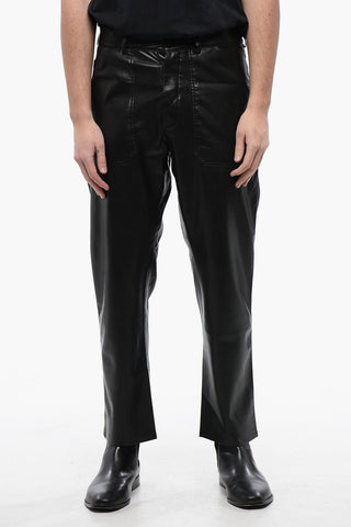 Pantaloni 5 Tasche JASPER in Pelle Vegan