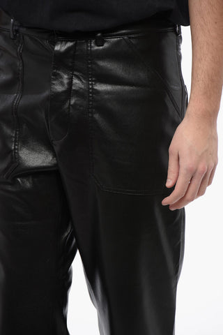 Pantaloni 5 Tasche JASPER in Pelle Vegan