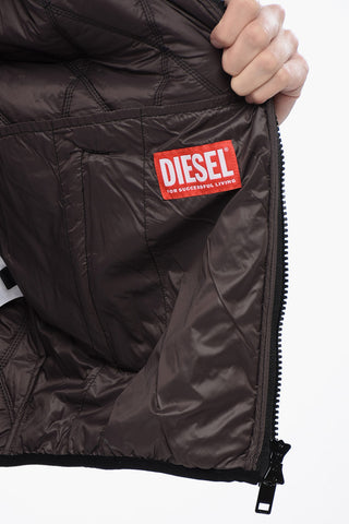 RED TAG Quilted Nylon J-FOKKER Lightweight Jacket with Hood