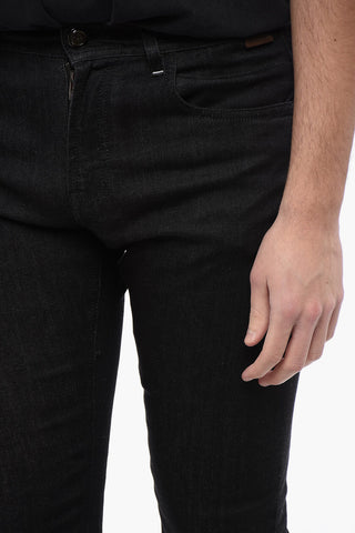 ID Stretch Cotton Regular Fit Denims 16 cm