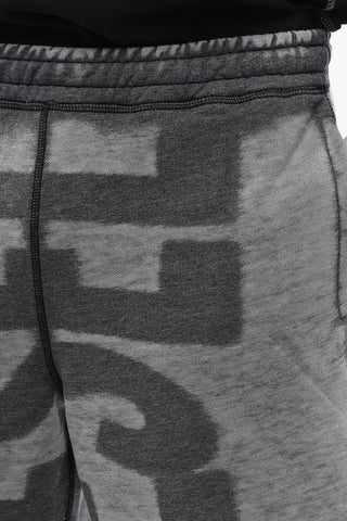 RED TAG Shorts P-ROWN Effetto Burn-Out