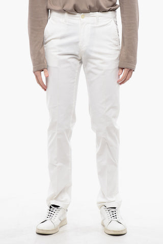 ID Stretch Cotton Chino Pants Straight-Leg