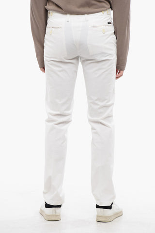 ID Stretch Cotton Chino Pants Straight-Leg