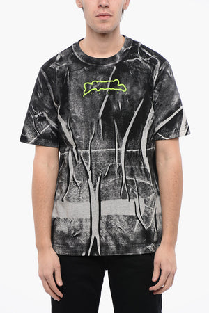 RED TAG Rundhals-T-Shirt T-JUST-N3 Crinkle-Effekt