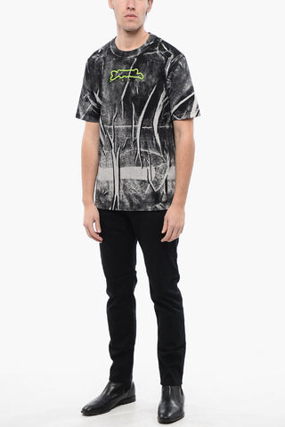 RED TAG T-shirt Girocollo T-JUST-N3 Effetto Stropicciato