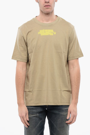 RED TAG Rundhals-T-Shirt T-JUST-SLITS-N6 aus Baumwolle mit Print