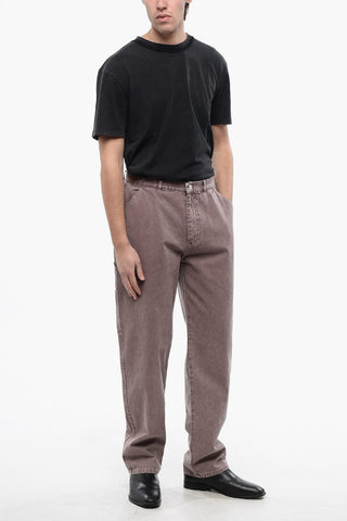 Regular Fit Jeans With Embroidered Logo