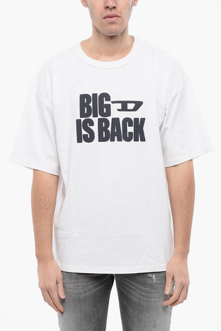 RED TAG Crew-Neck T-shirt T-BOXT-BACK with Embossed Print