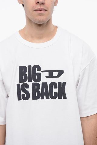 RED TAG Crew-Neck T-shirt T-BOXT-BACK with Embossed Print