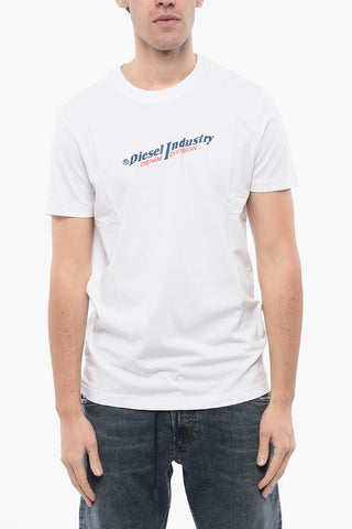 Crewneck T-Shirt T-DIEGOR NEW INDUSTRIES in Solid Color