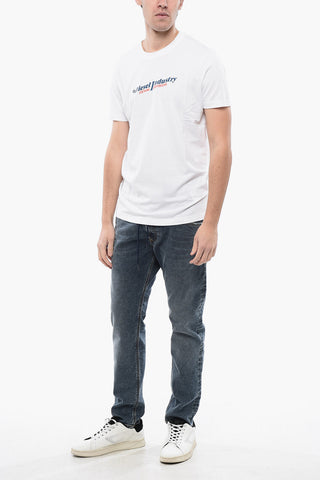 Crewneck T-Shirt T-DIEGOR NEW INDUSTRIES in Solid Color