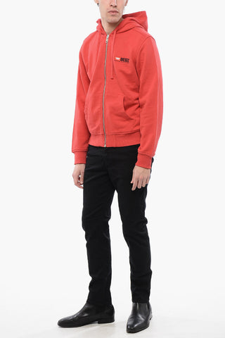 RED TAG Hoodie S-GINN-HOOD-ZIP-L1 with Zip Closure