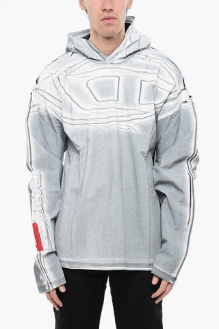 RED TAG Felpa Hoodie T-OX-HOOD-LS in Cotone Leggero Spalmato