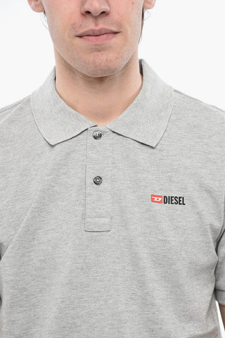 RED TAG Polo T-SMITH-DIV in Cotone Piquè con Logo a Contrasto
