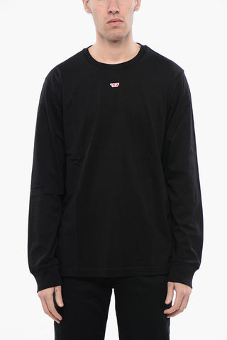 RED TAG Long Sleeves Cotton T-JUST-LS-D Crew-neck T-shirt