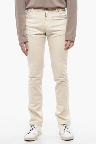 ID Chino Pants with Leather Patch