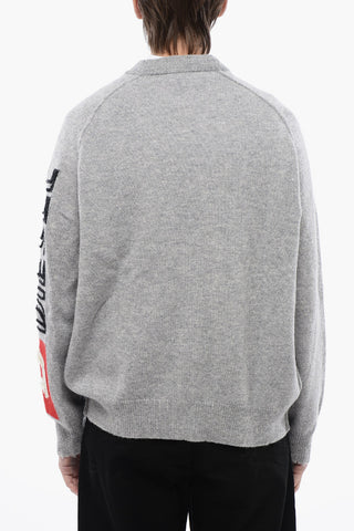 RED TAG Cardigan K-SARRI aus Wolle mit V-Ausschnitt