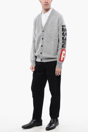 RED TAG Cardigan K-SARRI aus Wolle mit V-Ausschnitt