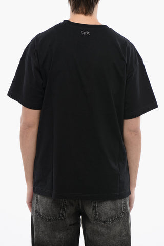 RED TAG Cotton T-Shirt UNISEX T-BUXT-N3 with Maxi Front Print