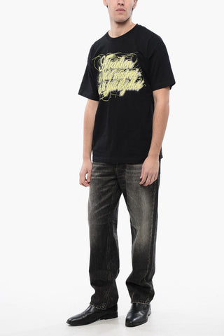 RED TAG Cotton T-Shirt UNISEX T-BUXT-N3 with Maxi Front Print