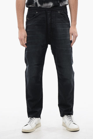 Jogg Jeans 2040 D-AMAGE Uni mit 18 cm Elastikbund in der Taille