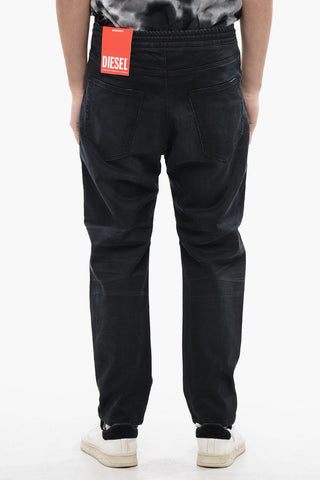 Jogg Jeans 2040 D-AMAGE Uni mit 18 cm Elastikbund in der Taille