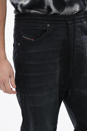Jogg Jeans 2040 D-AMAGE Uni mit 18 cm Elastikbund in der Taille
