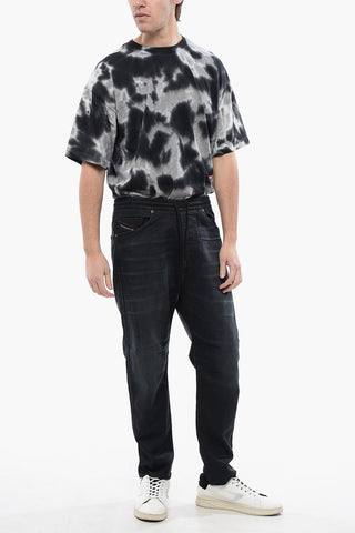 Jogg Jeans 2040 D-AMAGE Uni mit 18 cm Elastikbund in der Taille