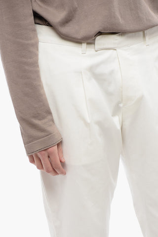 CC COLLECTION Pantaloni in Cotone Stretch a 1 Pince