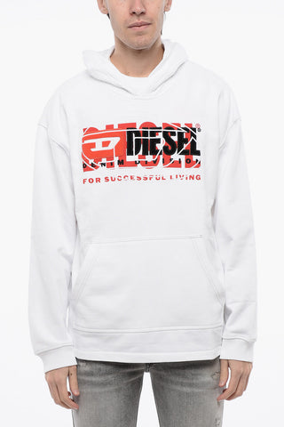 RED TAG Hooded Sweatshirt S-BAXT embroidered with Patch Pocket