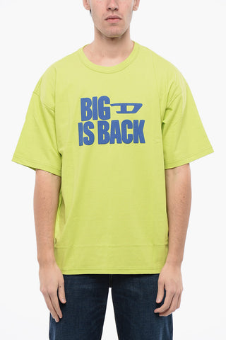 RED TAG Crew Neck T-shirt T-BOXT-BACK with Embossed Print
