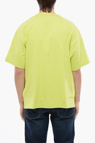 RED TAG Crew Neck T-shirt T-BOXT-BACK with Embossed Print