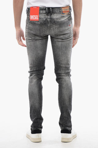 Stonewashed Effect Skinny Fit 1979 SLEENKER Jeans 14cm L.32 