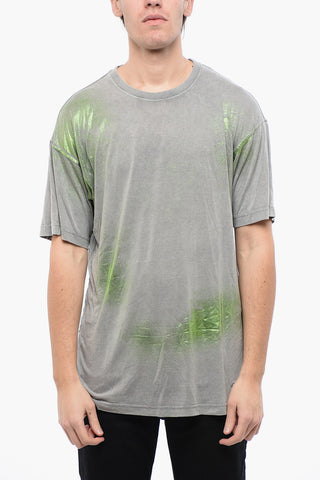 RED TAG Crew-Neck T-Shirt UNISEX T-BUXT Glittered