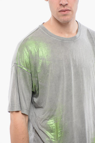 RED TAG Crew-Neck T-Shirt UNISEX T-BUXT Glittered