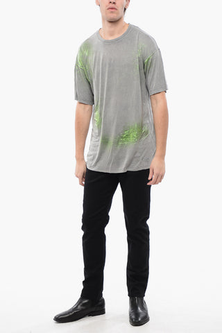 RED TAG Crew-Neck T-Shirt UNISEX T-BUXT Glittered